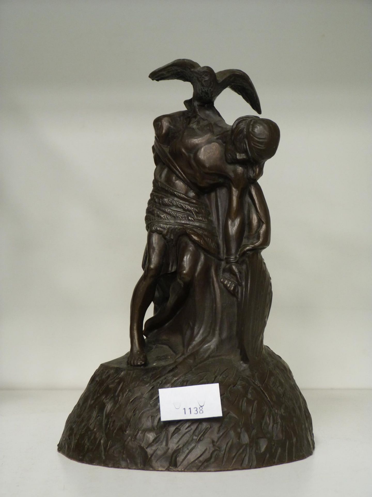 Two Bronze Effect Resin Figurines to include 'Spirit of the Dance' & Cuchulainn Figurines (32cm & - Image 3 of 3