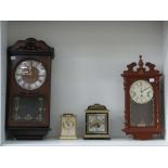 This is a Timed Online Auction on Bidspotter.co.uk, Click here to bid. Two Mantle Clocks (Tickmaster