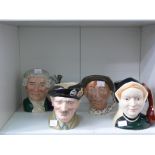 This is a Timed Online Auction on Bidspotter.co.uk, Click here to bid. Four Royal Doulton Toby