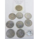 This is a Timed Online Auction on Bidspotter.co.uk, Click here to bid. A Silver Proof One Pound