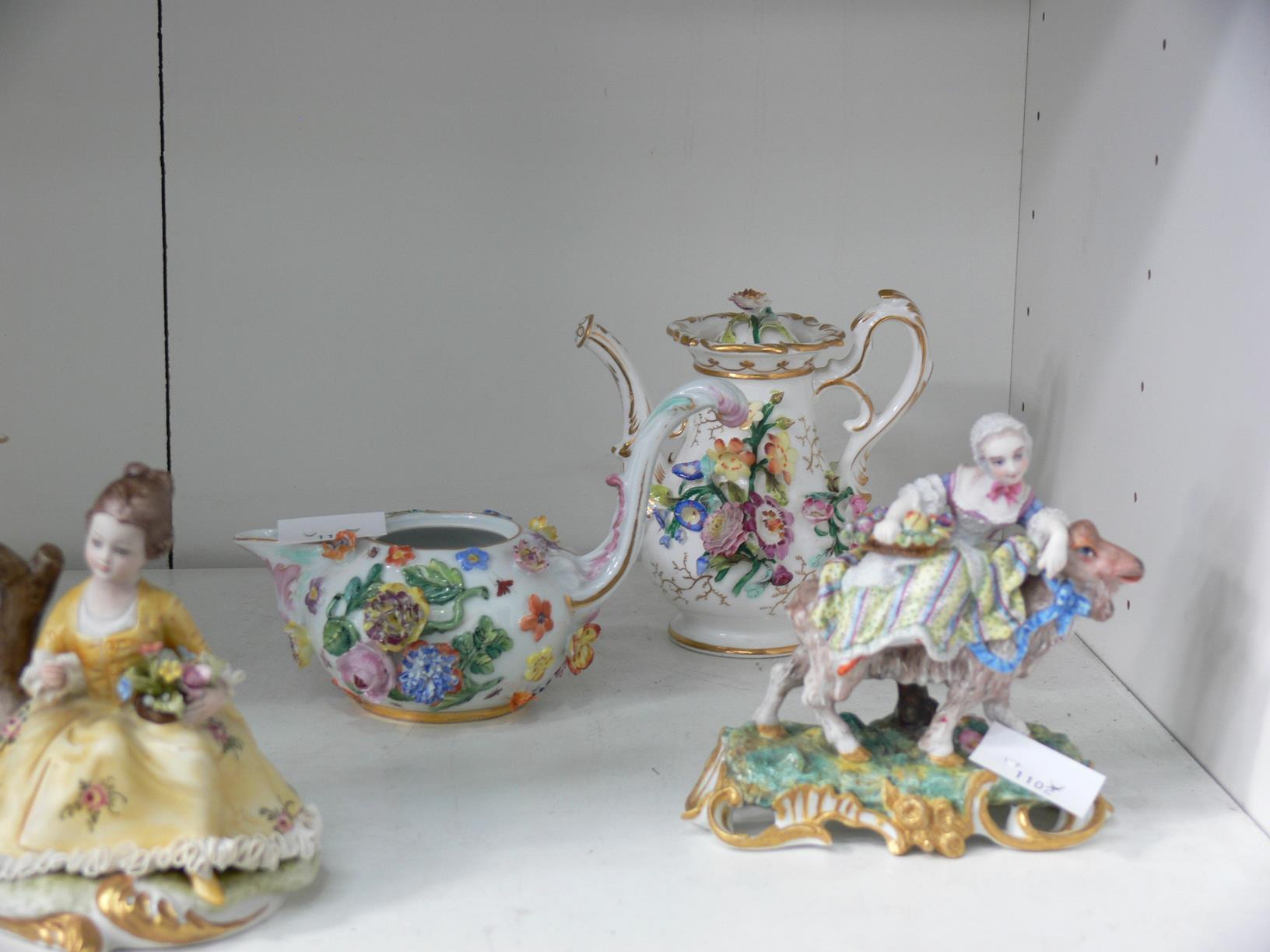 This is a Timed Online Auction on Bidspotter.co.uk, Click here to bid. A four piece Meissen Coffee - Image 2 of 4