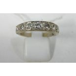 This is a Timed Online Auction on Bidspotter.co.uk, Click here to bid. An 18ct White Gold 9 stone