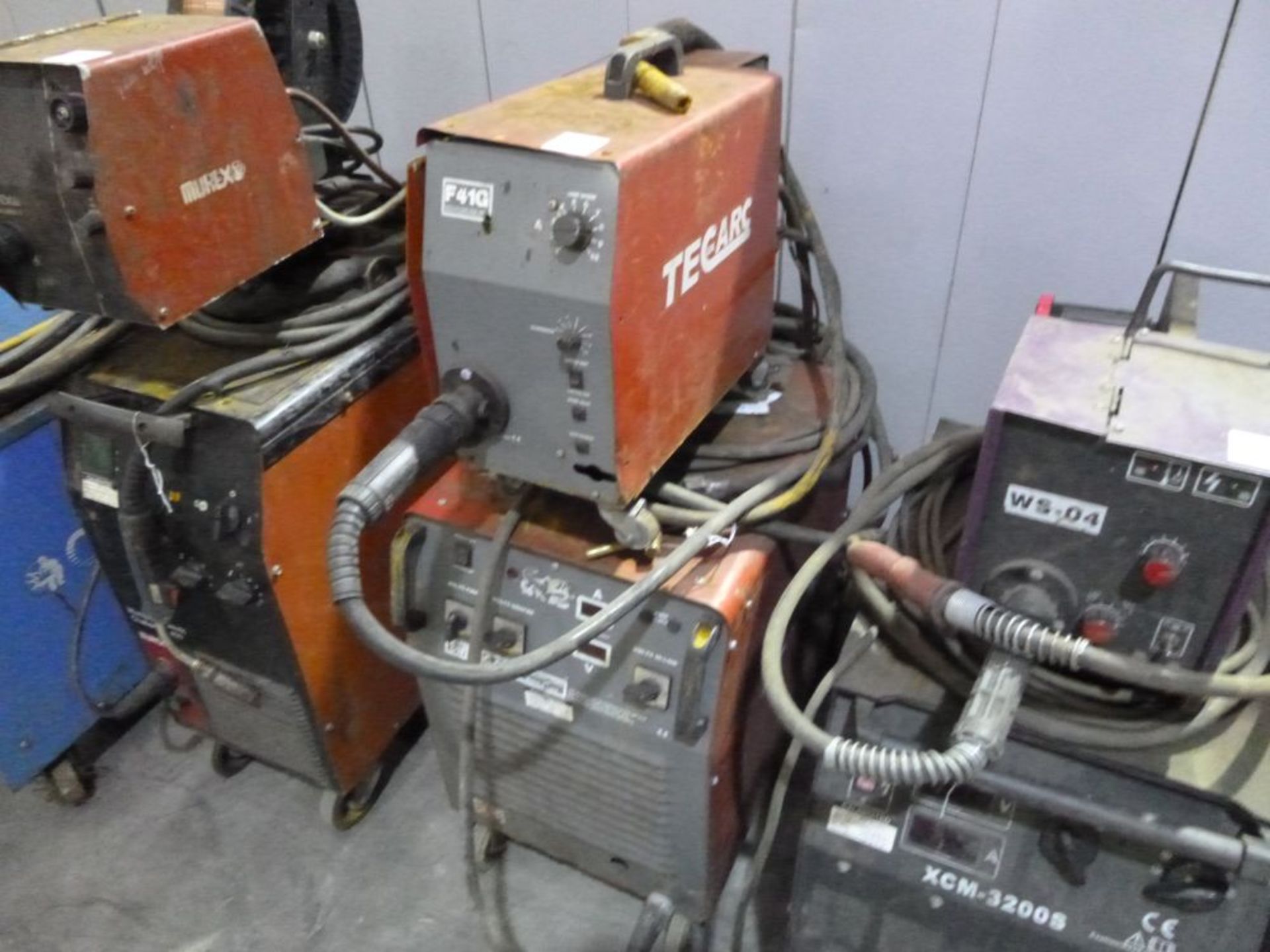 * A Tecarc SWF MIG 400S Welder complete with a Tecarc F14G Wire Feed 3PH. Please note there is a £ - Image 2 of 2