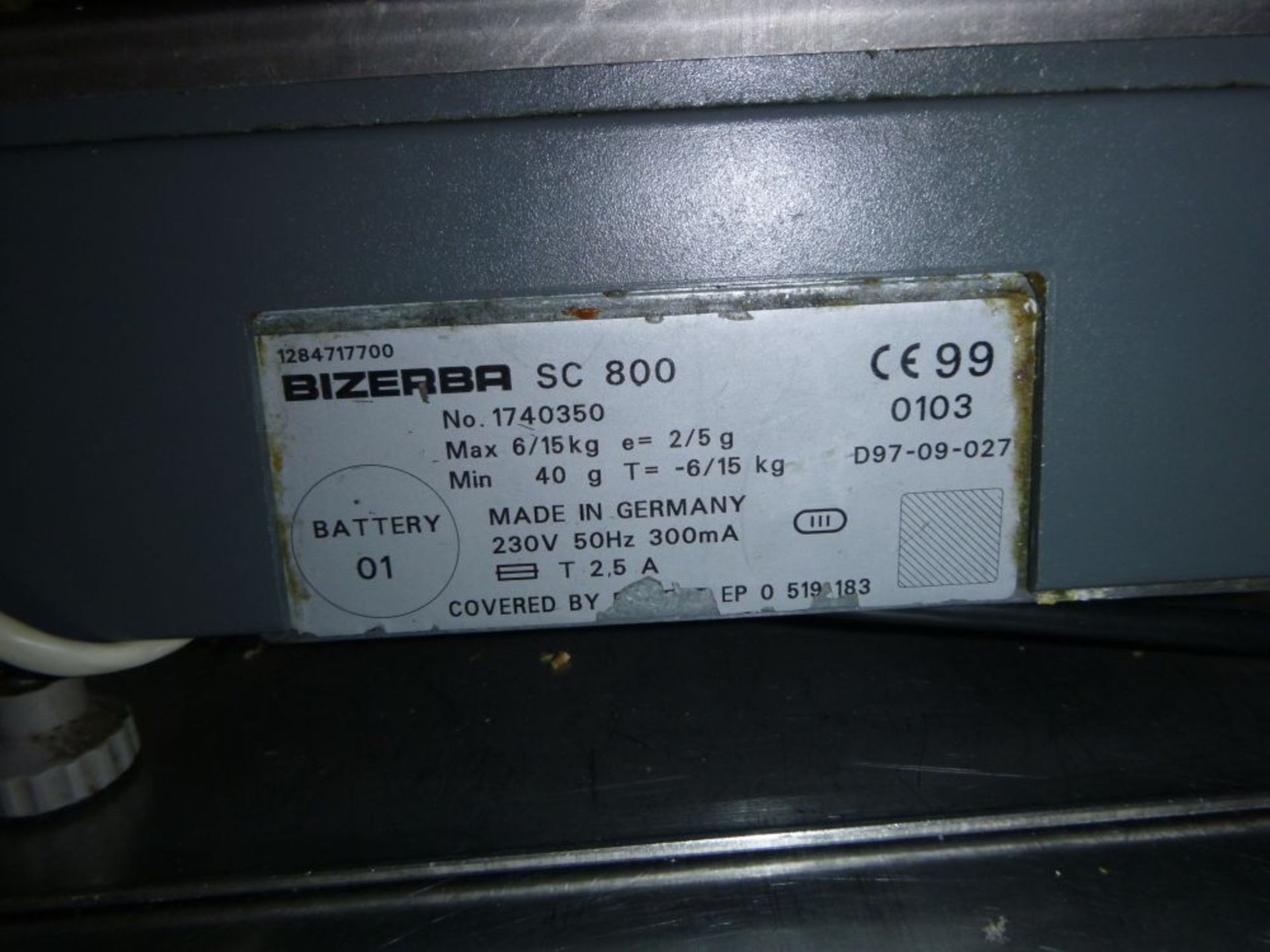 * Bizerba SC800 Counter Top Scale with keyboard and printer - Image 3 of 3