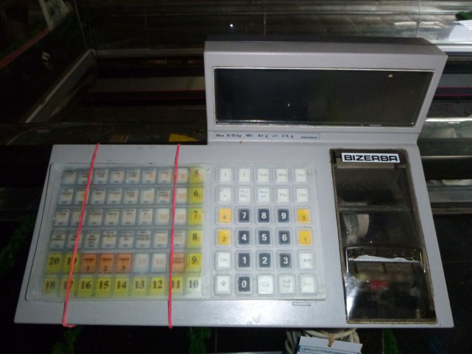 * Bizerba SC800 Counter Top Scale with keyboard and printer - Image 2 of 3