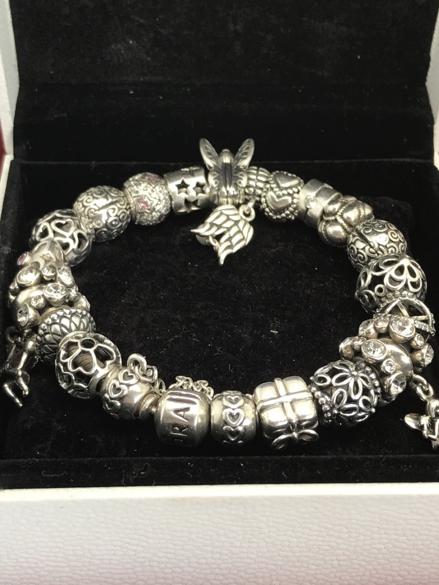 BEAUTIFUL PANDORA BRACELET PACKED FULL OF PANDORA CHARMS - Image 2 of 3