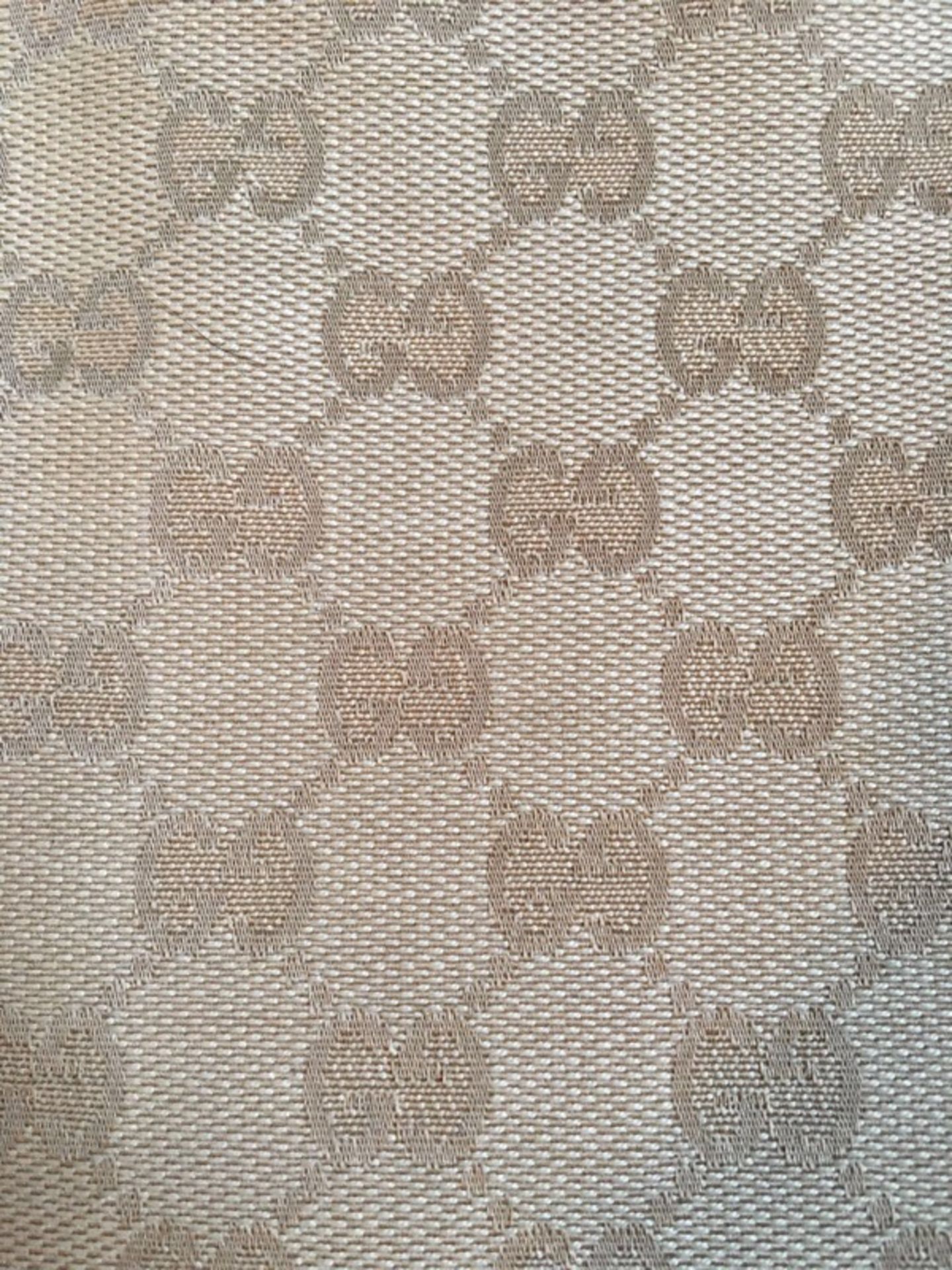 GUCCI MONOGRAM CANVAS BAG - Image 6 of 7