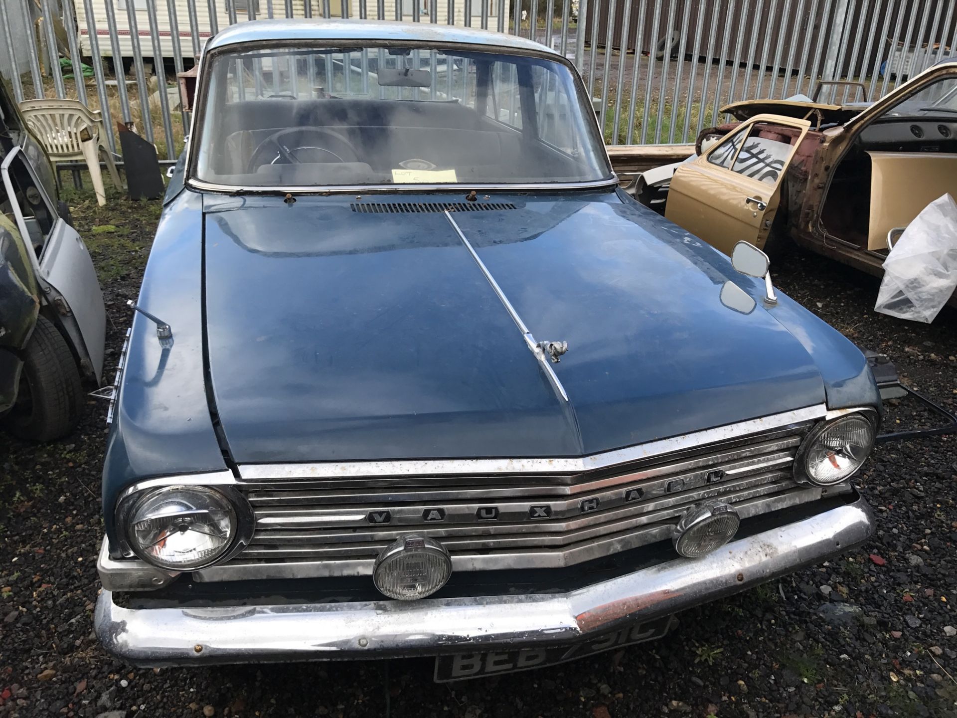 Vauxhall Cresta reg BEB Y91C with paperwork. 1965 - NO RESERVE