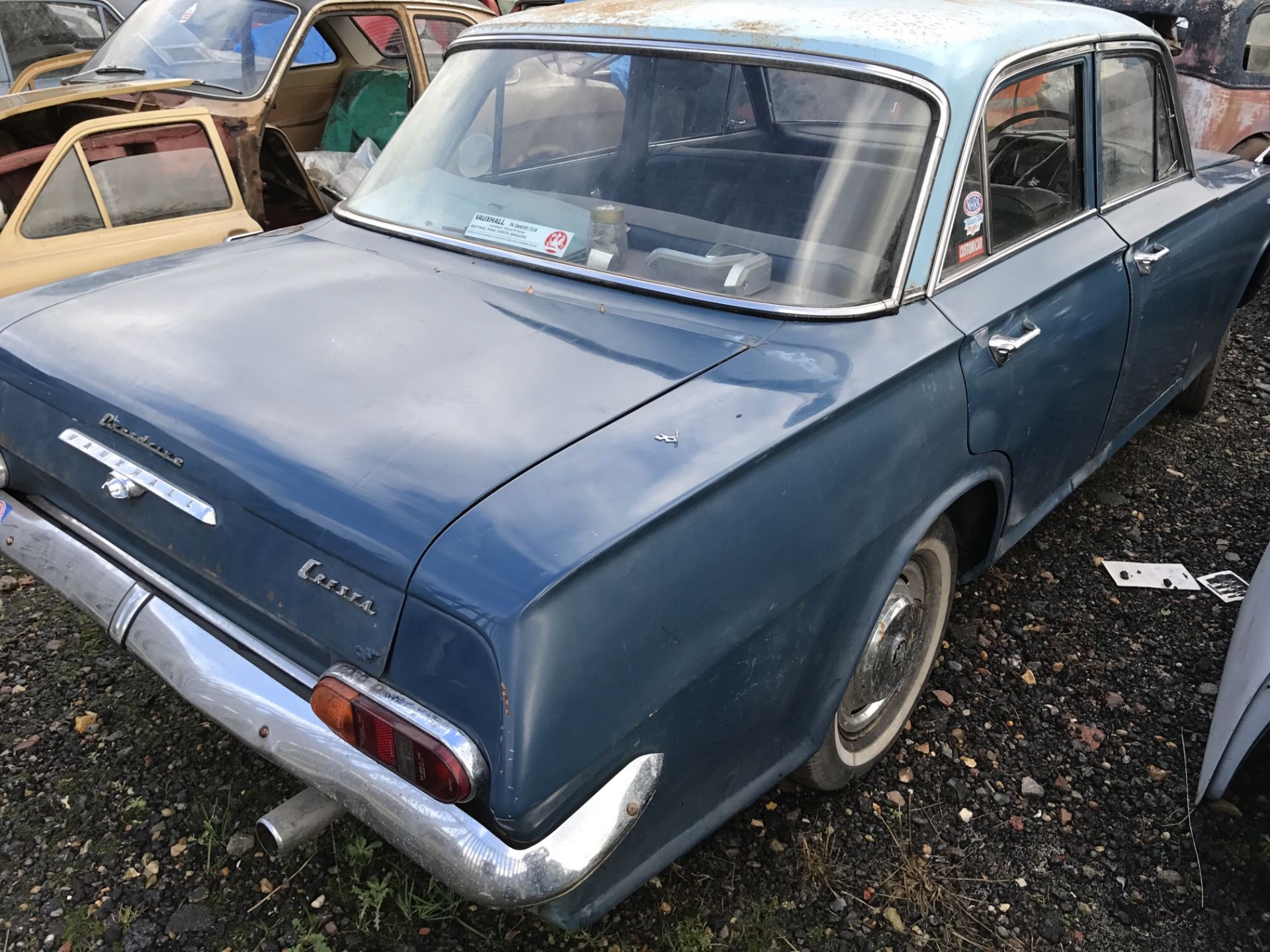 Vauxhall Cresta reg BEB Y91C with paperwork. 1965 - NO RESERVE - Image 6 of 12