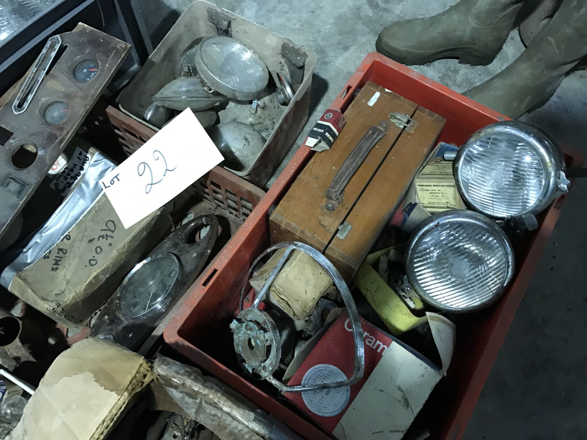 Selection of headlamps, dash boards etc. - NO RESERVE - Image 3 of 4