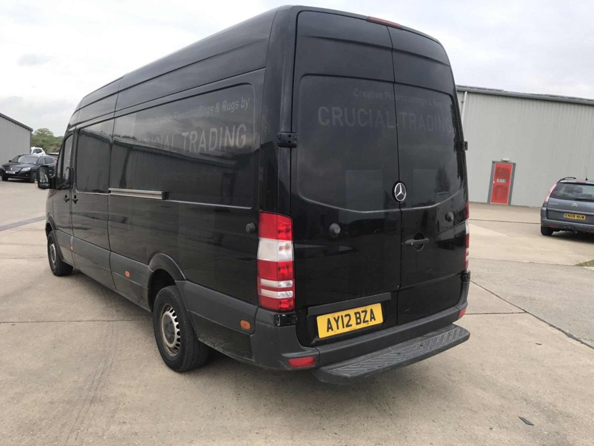 BLACK BEAUTY MERCEDES SPRINTER 4m 313 CDI VAN IN BLACK - 2012 12 REG - Image 4 of 12