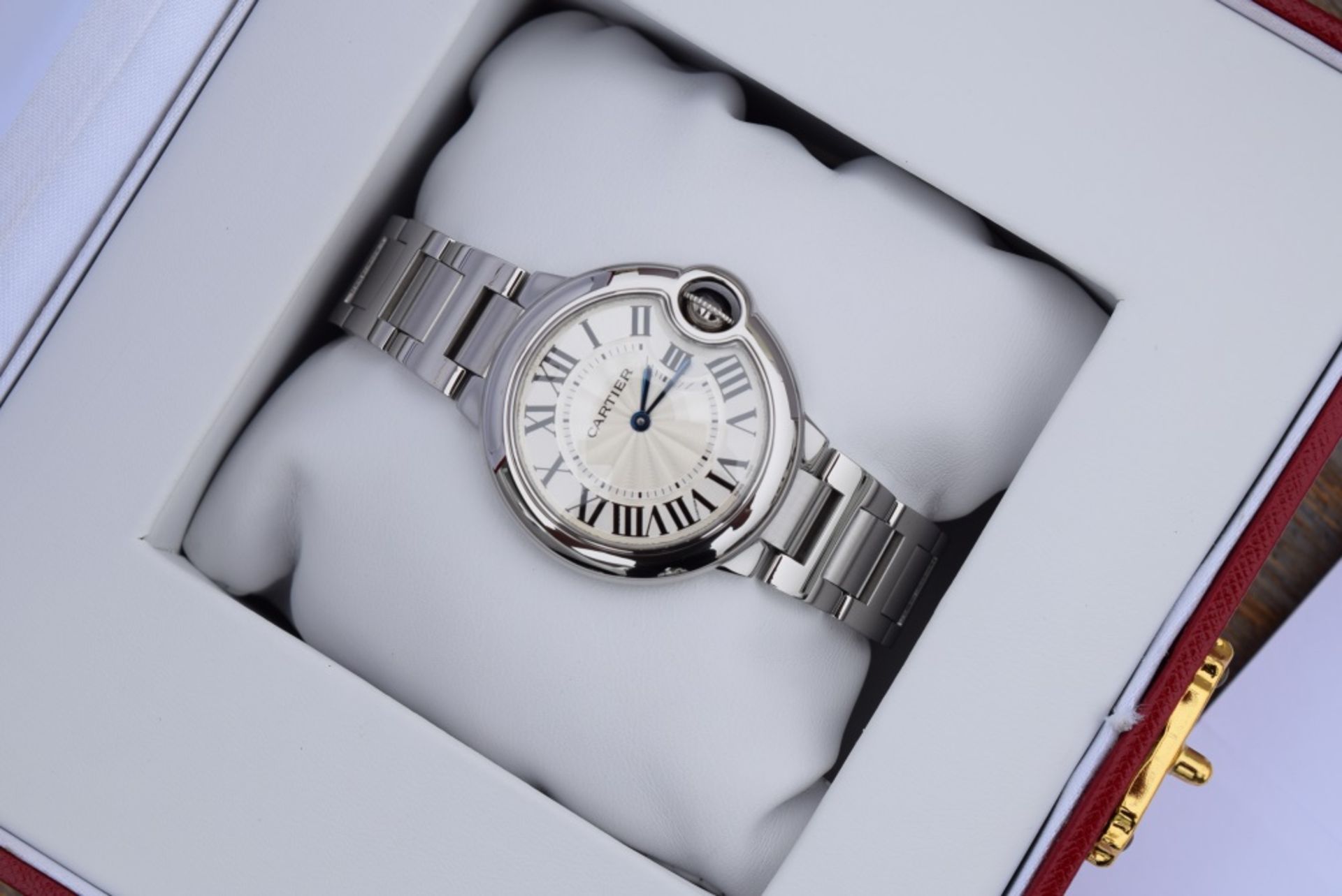 2016 Cartier 'Ballon Bleu De Cartier' 33mm Watch (Complete set) - Image 5 of 6