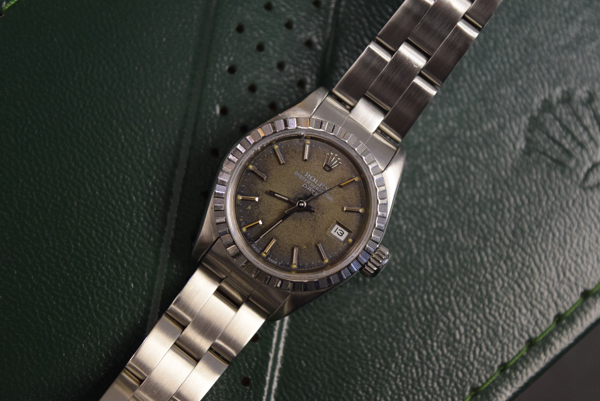 *Patina* Rare Rolex Oyster 'Date' - With box - To be sold at no reserve - Image 4 of 5