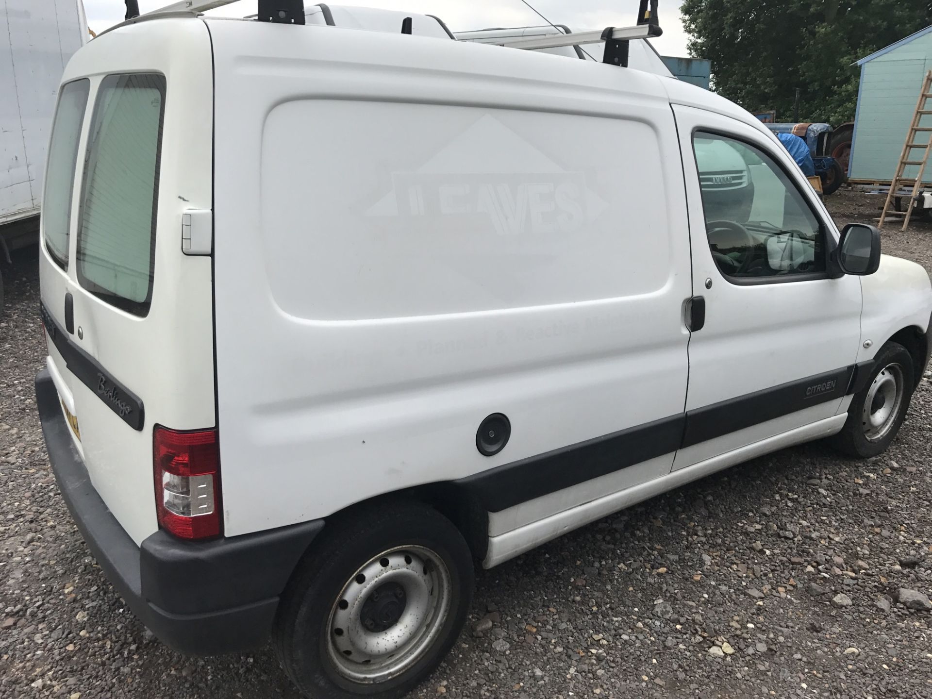 07/57 CITROEN BERLINGO VAN 1.9 DIESEL - V5 & MOT TO SEPT 2017 - Image 9 of 12