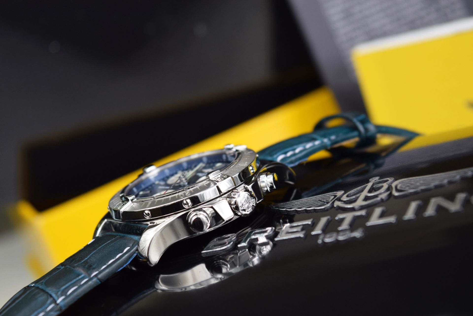 BREITLING - COLT CHRONOGRAPH - (A73380) STEEL - Image 3 of 8