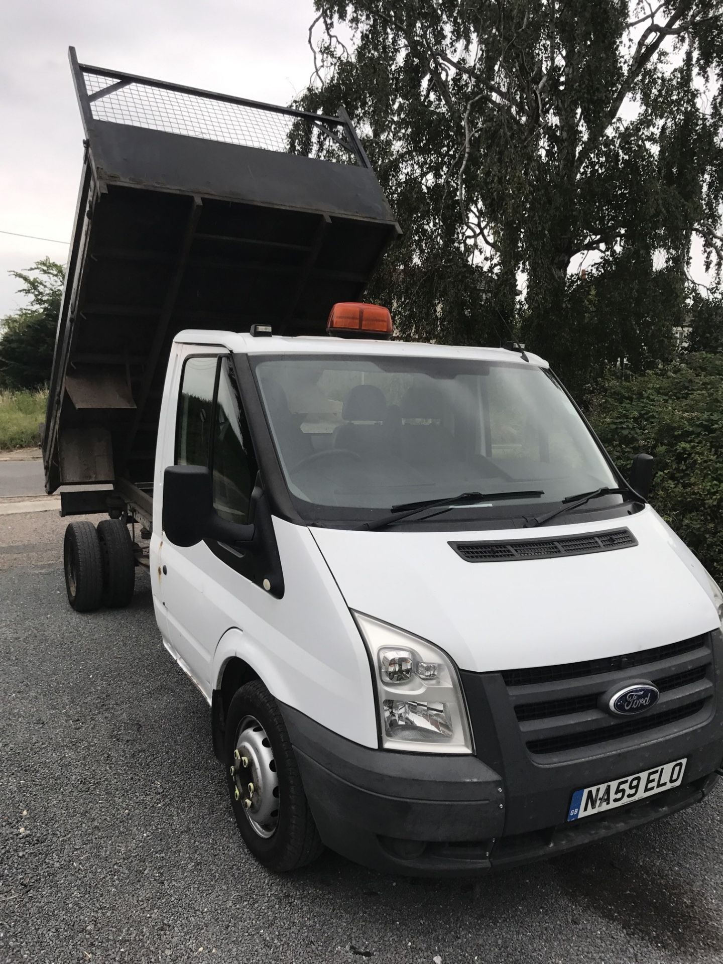 59 REG FORD TRANSIT SINGLE CAB TIPPER