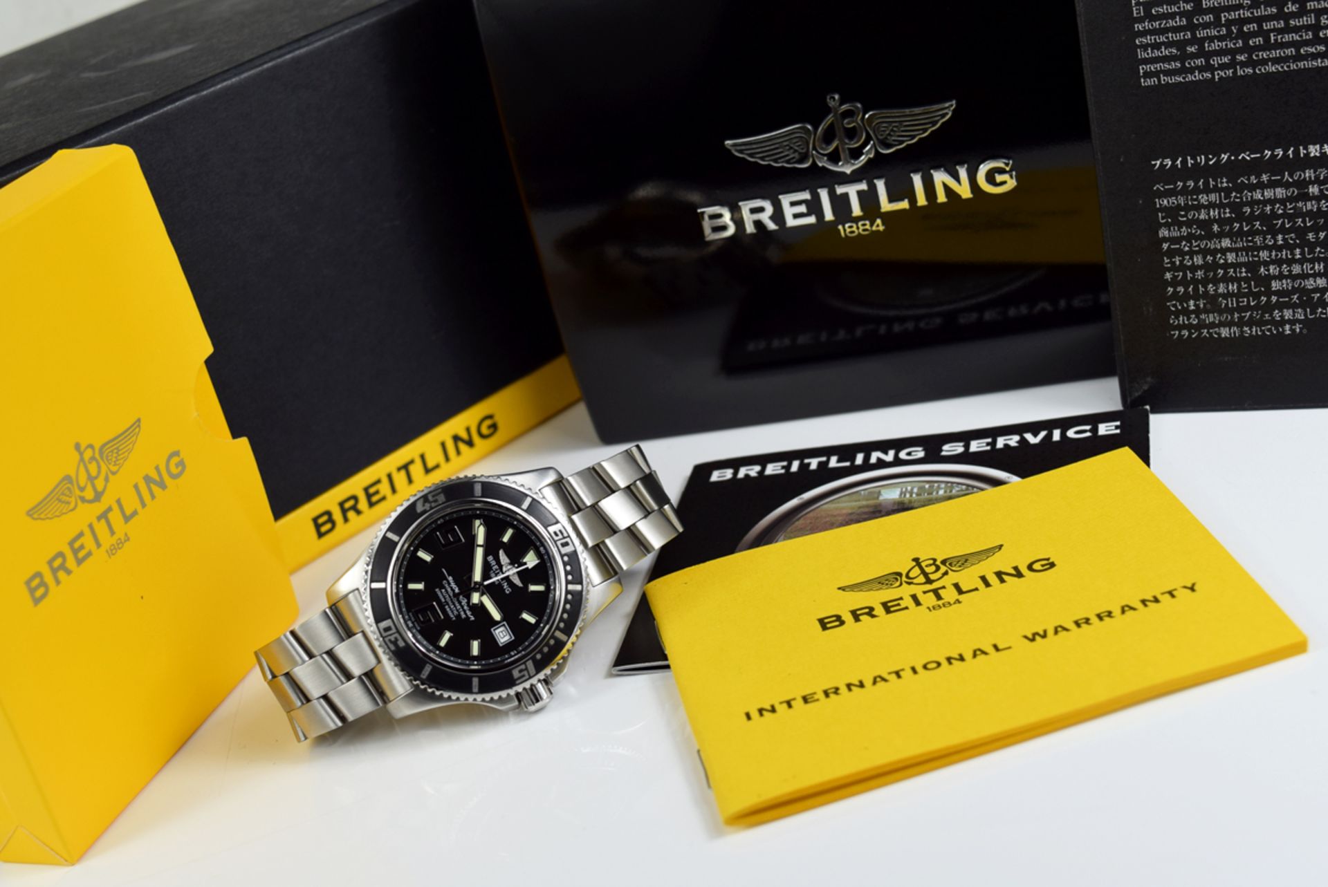 BREITLING - SUPEROCEAN 44 / STEEL (A17391) - Image 2 of 9