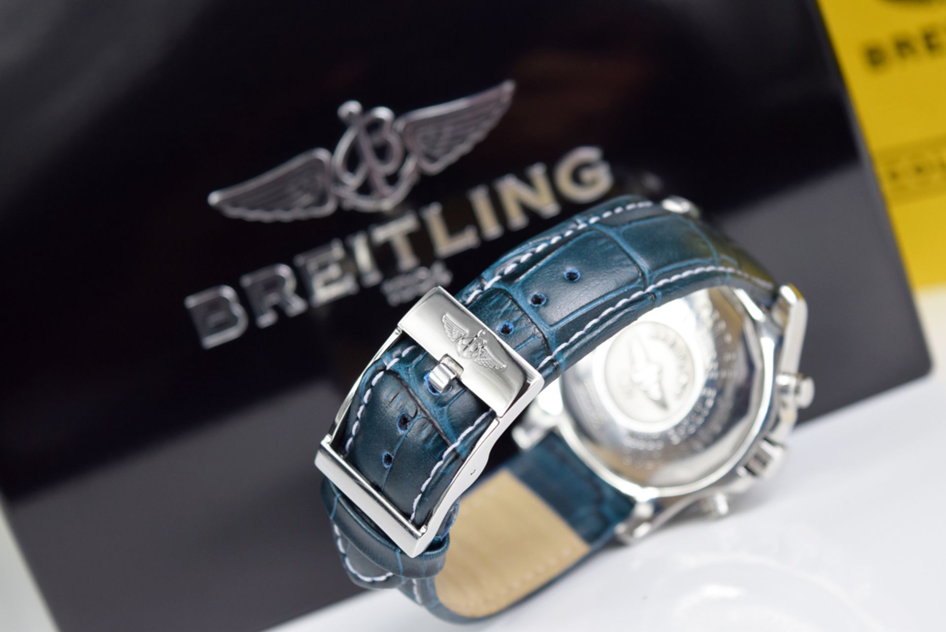 BREITLING - COLT CHRONOGRAPH - (A73380) STEEL - Image 6 of 8