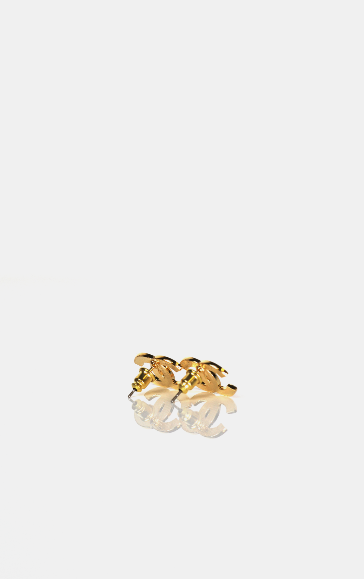 18k Gold Novelty Earrings (CC Design) - Image 2 of 2