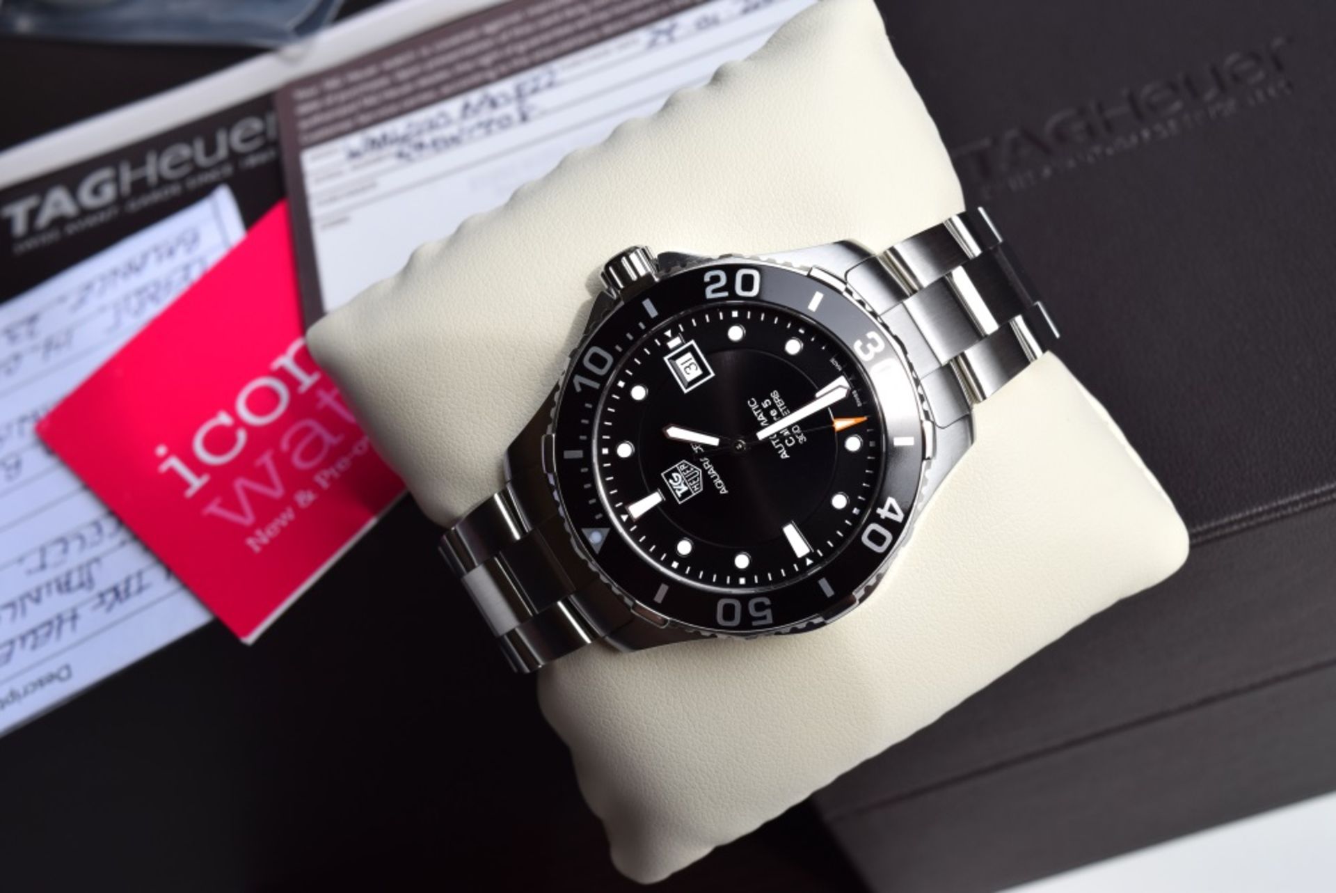 2014 TAG Heuer Black Aquaracer WAN2110 (Full set and hard to find model)