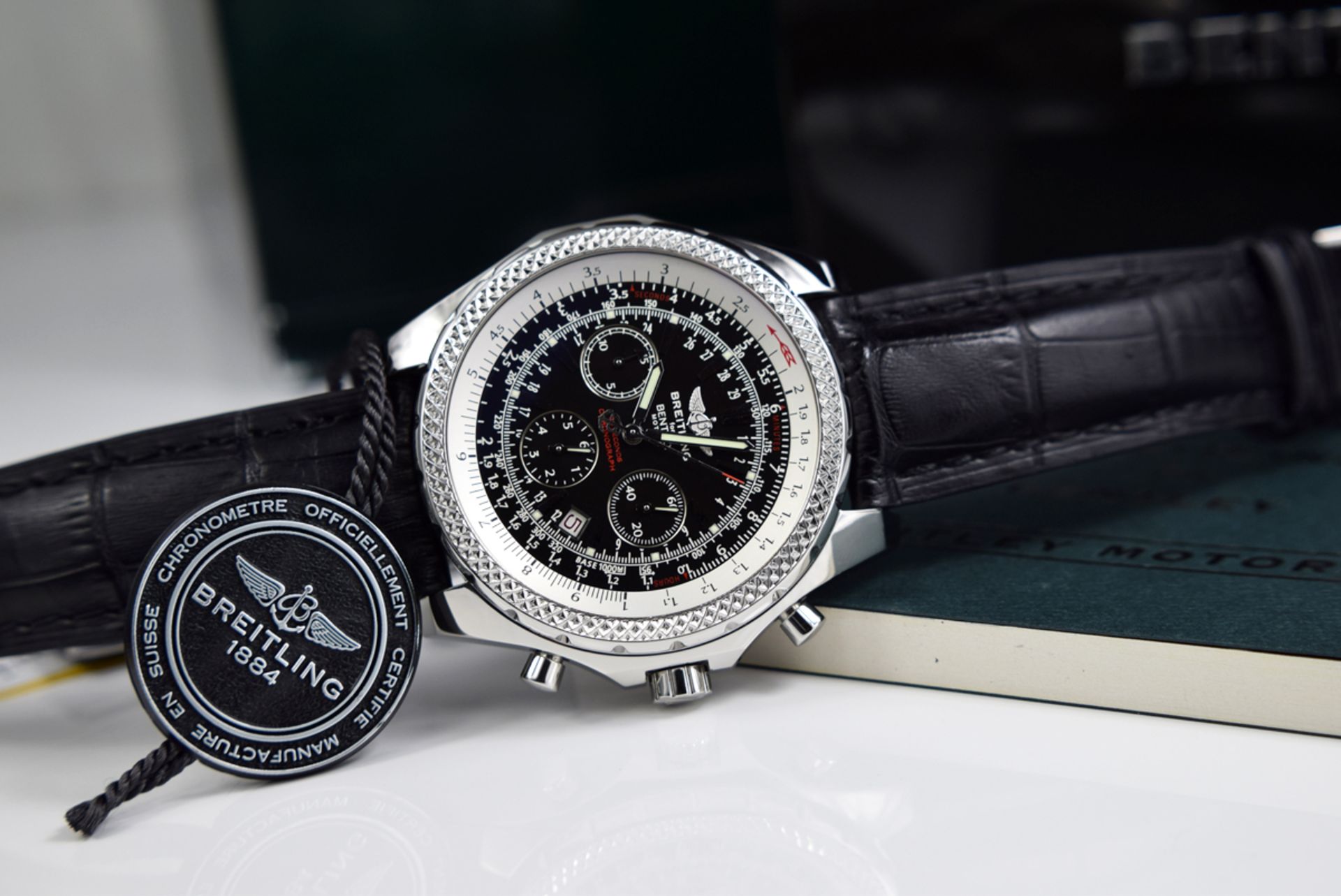 BREITLING BENTLEY MOTORS *SPECIAL EDITION* - STEEL (Model; A25362) - Image 5 of 16