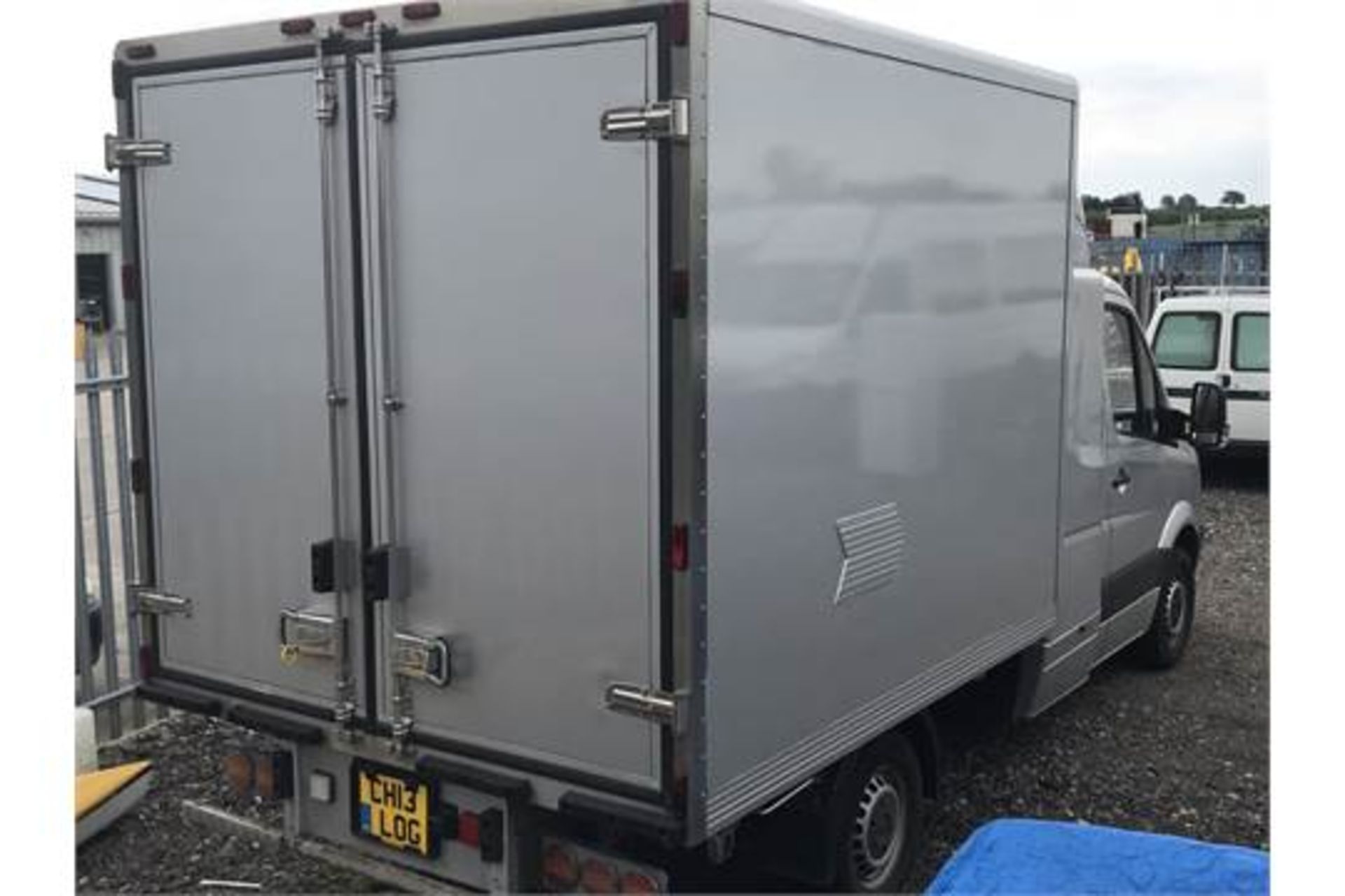 2013 13 REG MERCEDES SPRINTER CHASSIS CAB WITH SLEEPER + FRIDGE BOX - Image 14 of 16