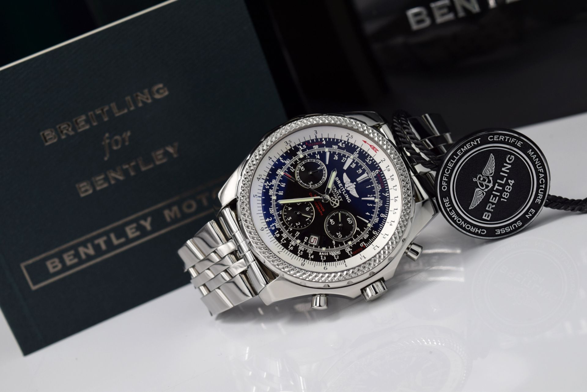 BREITLING BENTLEY MOTORS *SPECIAL EDITION* - STEEL (Model; A25362) - Image 2 of 16