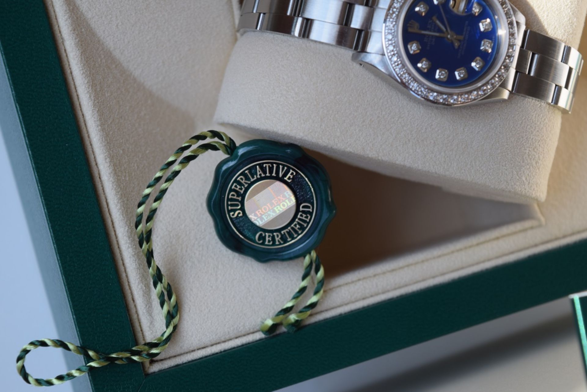 ♥ GORGEOUS ♥ Rolex *Diamond Encrusted* Lady DateJust - Image 8 of 11