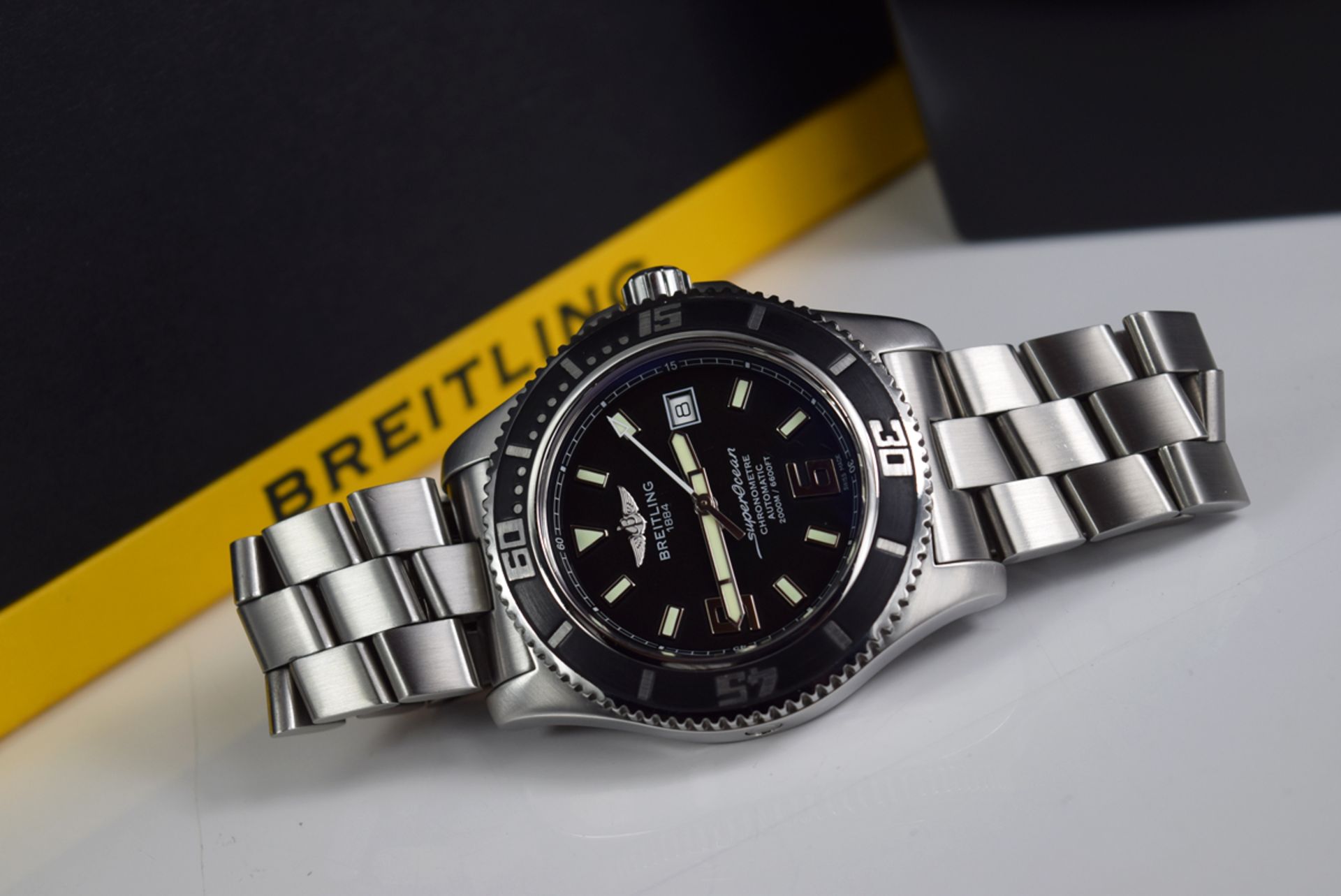 BREITLING SUPEROCEAN 44 - STEEL AUTOMATIC (A17391) - Image 4 of 9