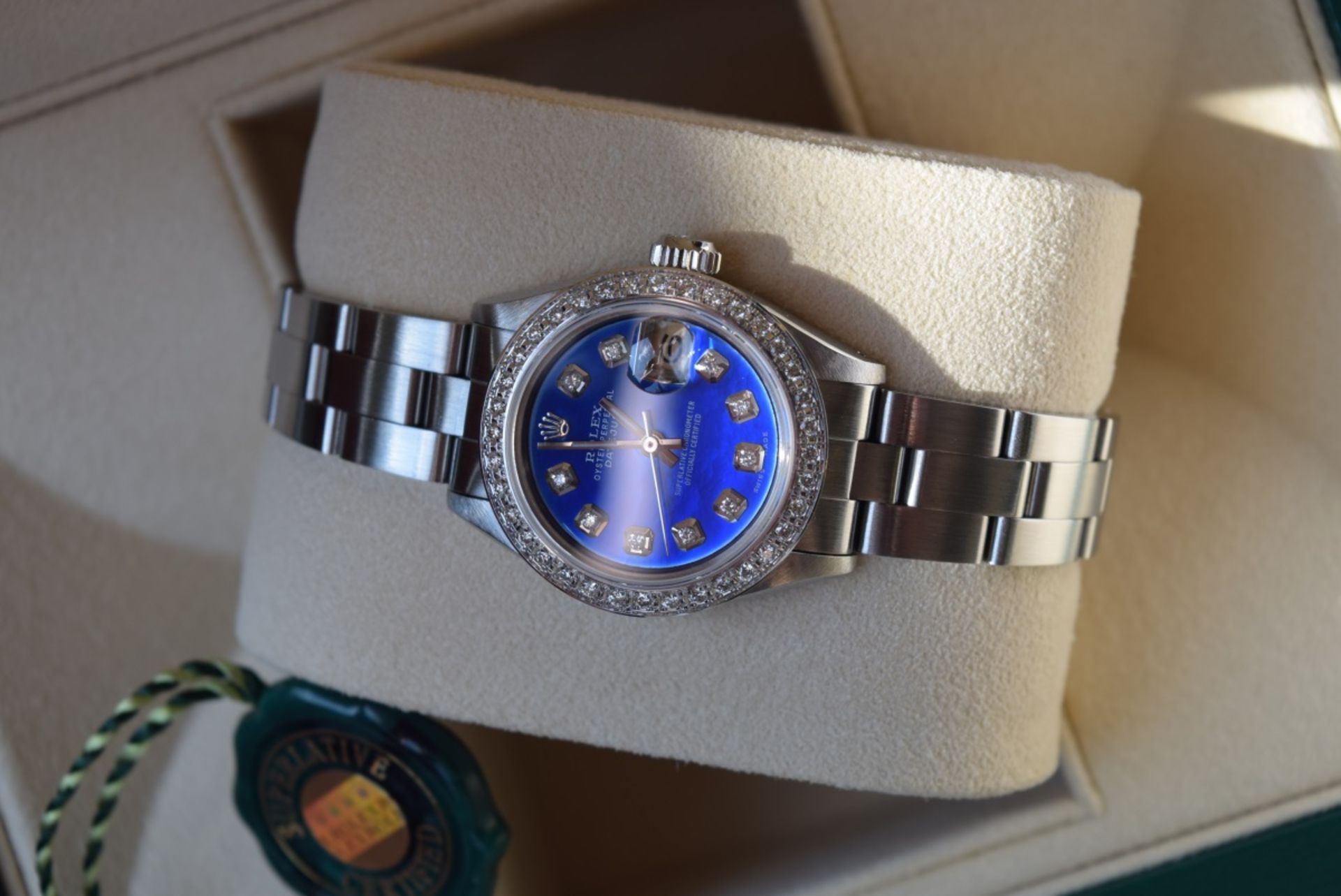 ♥ GORGEOUS ♥ Rolex *Diamond Encrusted* Lady DateJust - Image 7 of 11