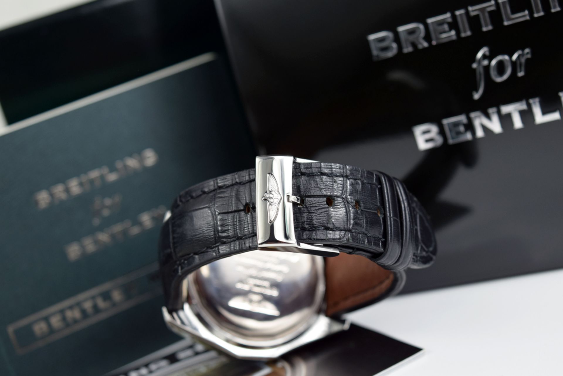 BREITLING BENTLEY MOTORS *SPECIAL EDITION* - STEEL (Model; A25362) - Image 14 of 16