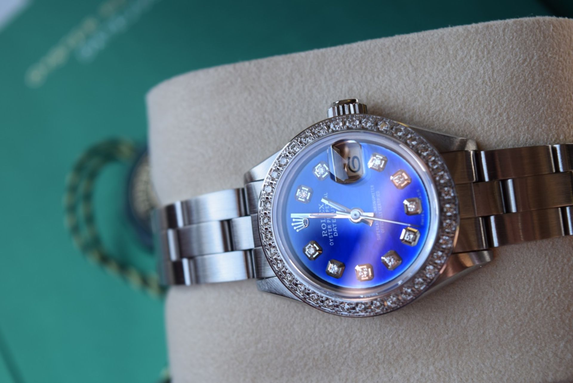 ♥ GORGEOUS ♥ Rolex *Diamond Encrusted* Lady DateJust