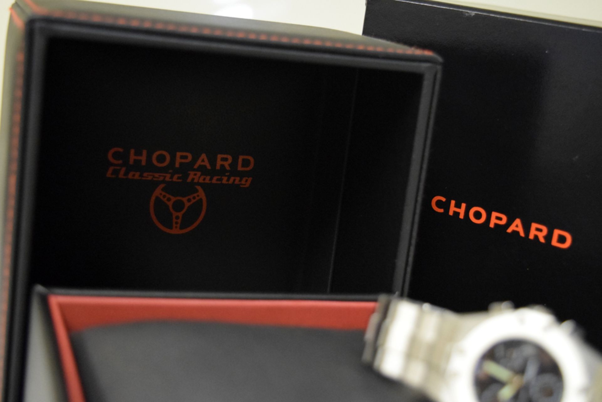 CHOPARD ST. MORITZ CHORNOGRAPH - STEEL w/ BLACK DIAL - Image 6 of 6