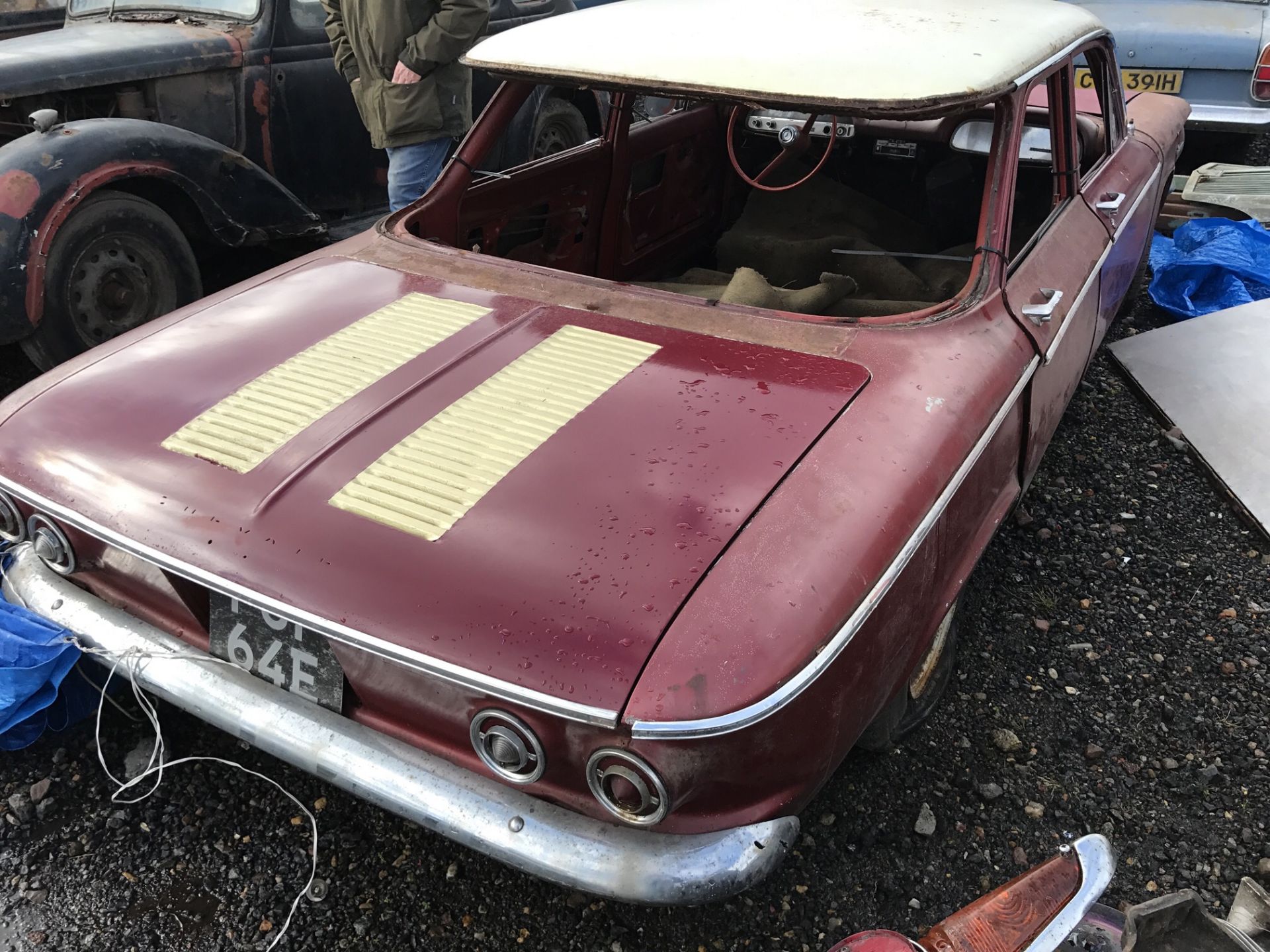 Chevrolet Corvair 700 reg PGF 64E with paperwork. 1964 - NO RESERVE - Image 4 of 10