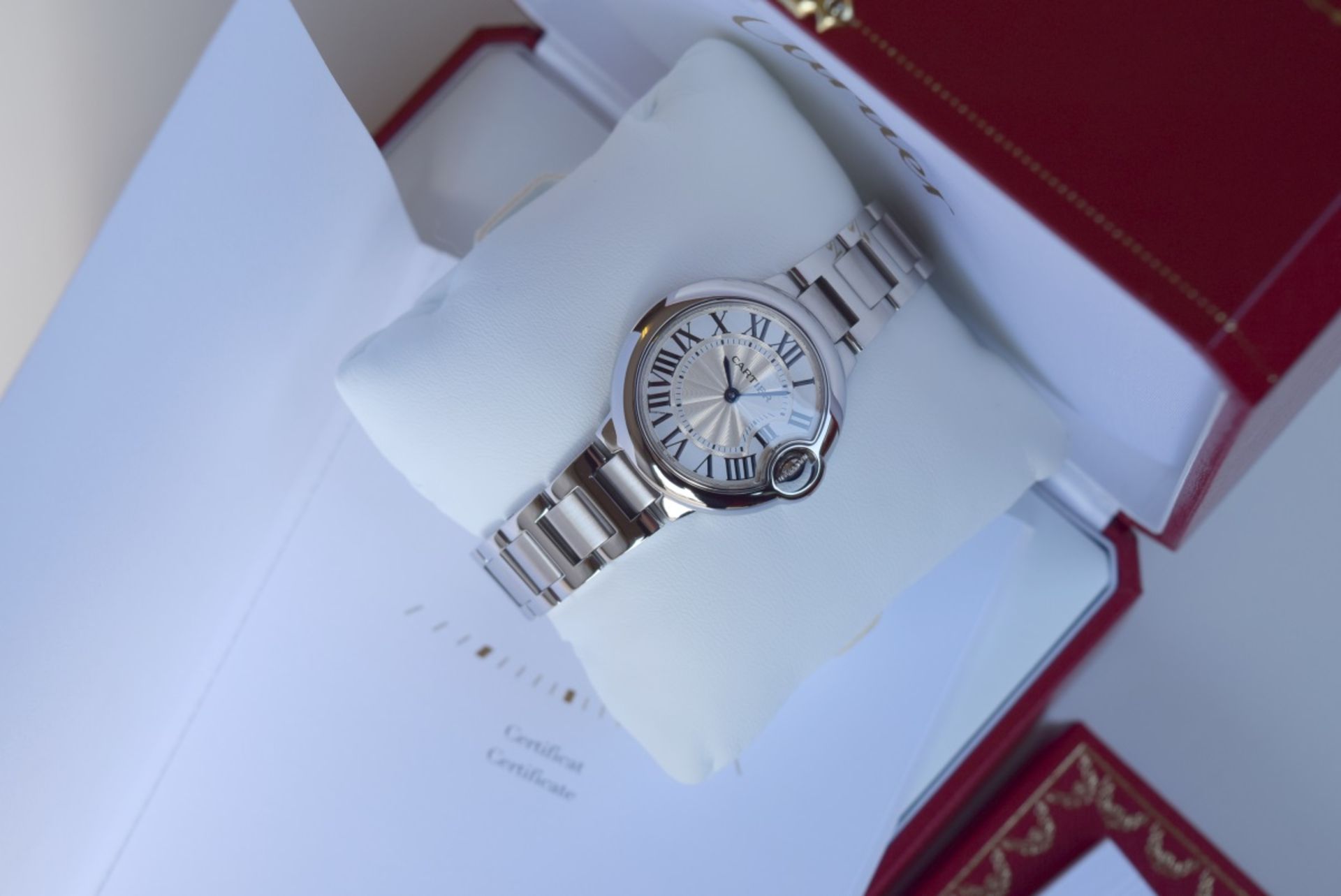 Ladies Cartier 'Ballon Bleu de Cartier' - Silver Dial (2013 Unworn)