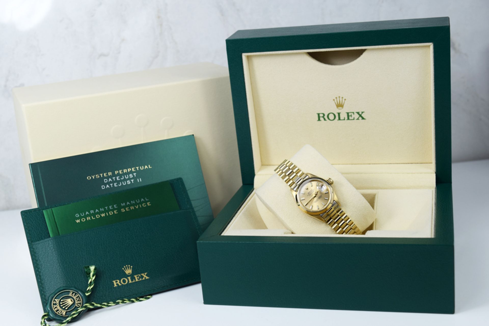 Rolex Lady Datejust - 18k Gold - Image 3 of 8