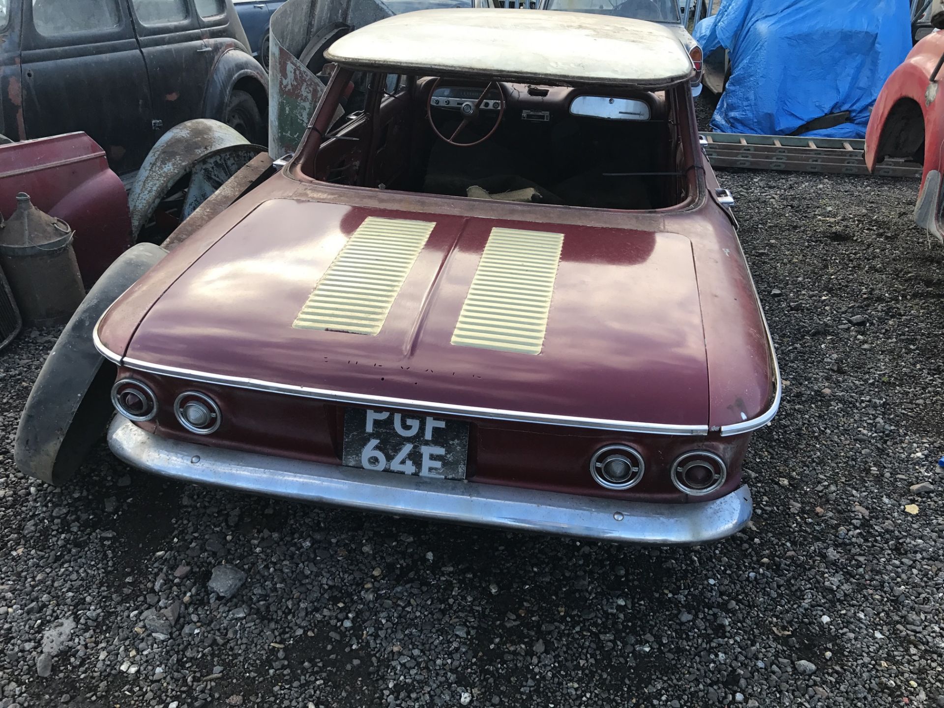 Chevrolet Corvair 700 reg PGF 64E with paperwork. 1964 - NO RESERVE - Image 5 of 10