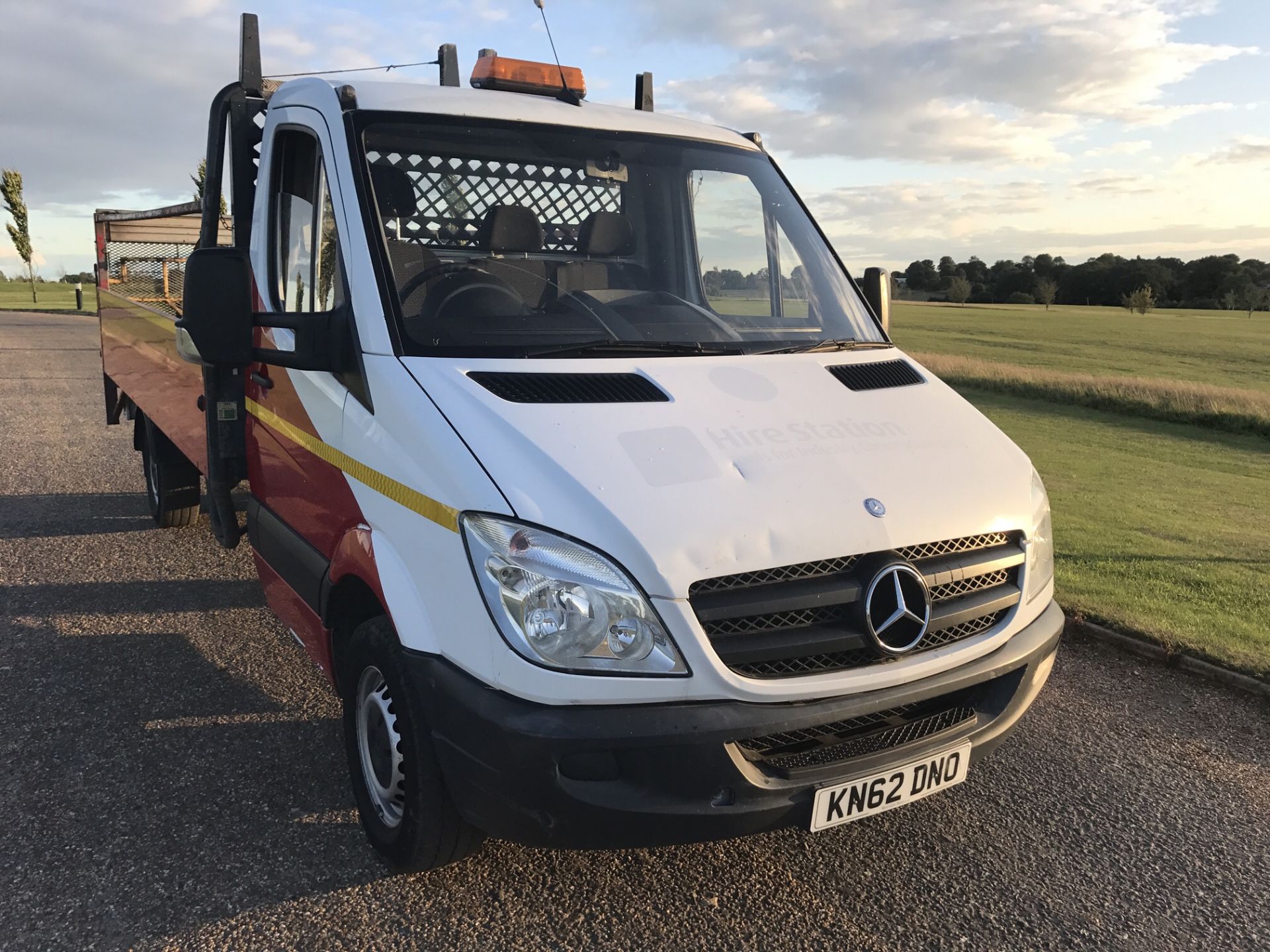 MERCEDES SPRINTER XLWB DROPSIDE WITH TAIL LIFT 2013 62 REG -