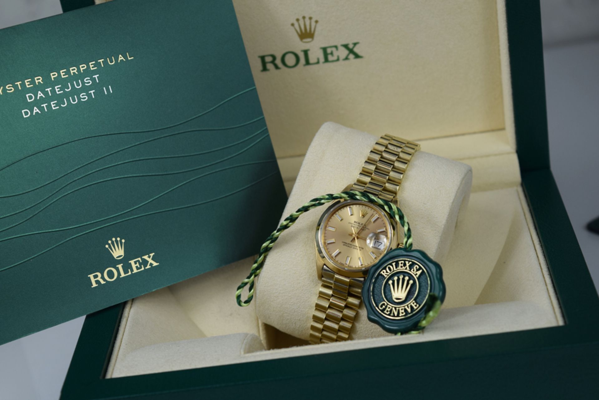 Rolex Lady Datejust - 18k Gold - Image 4 of 8