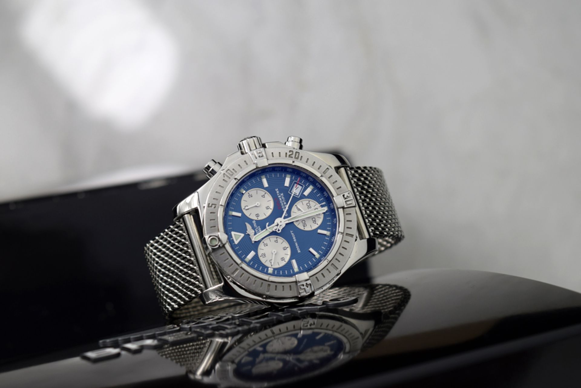 BREITLING CHRONOGRAPH 'COLT' - STEEL (A73380) - Image 4 of 10