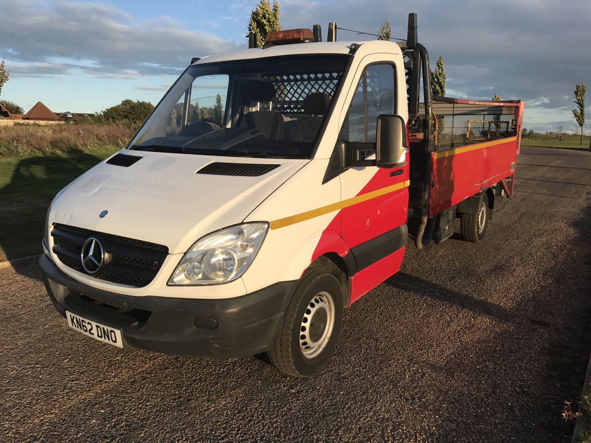 MERCEDES SPRINTER XLWB DROPSIDE WITH TAIL LIFT 2013 62 REG - - Image 3 of 11