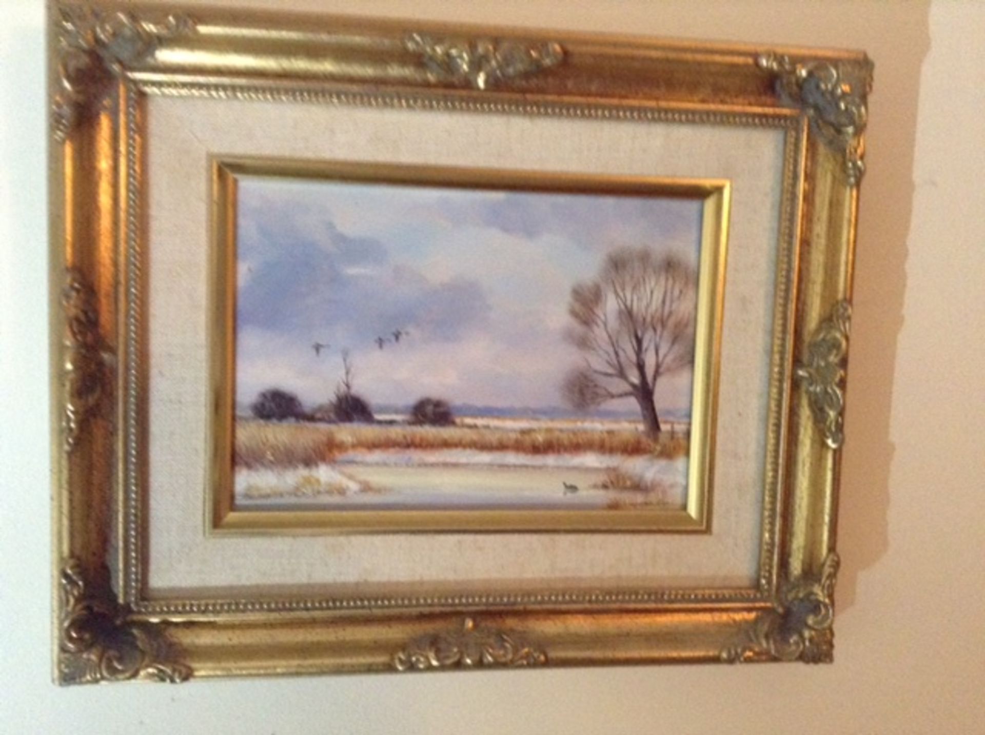 Pair oil paintings signed James Allen. - Image 4 of 5