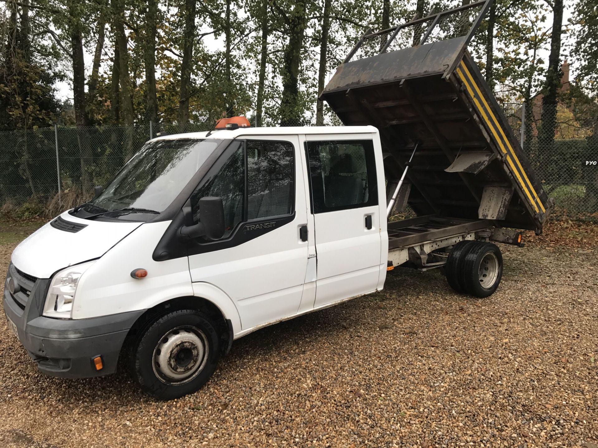 FORD TRANSIT DOUBLE CAB TIPPER 2008 08 REG - 123k