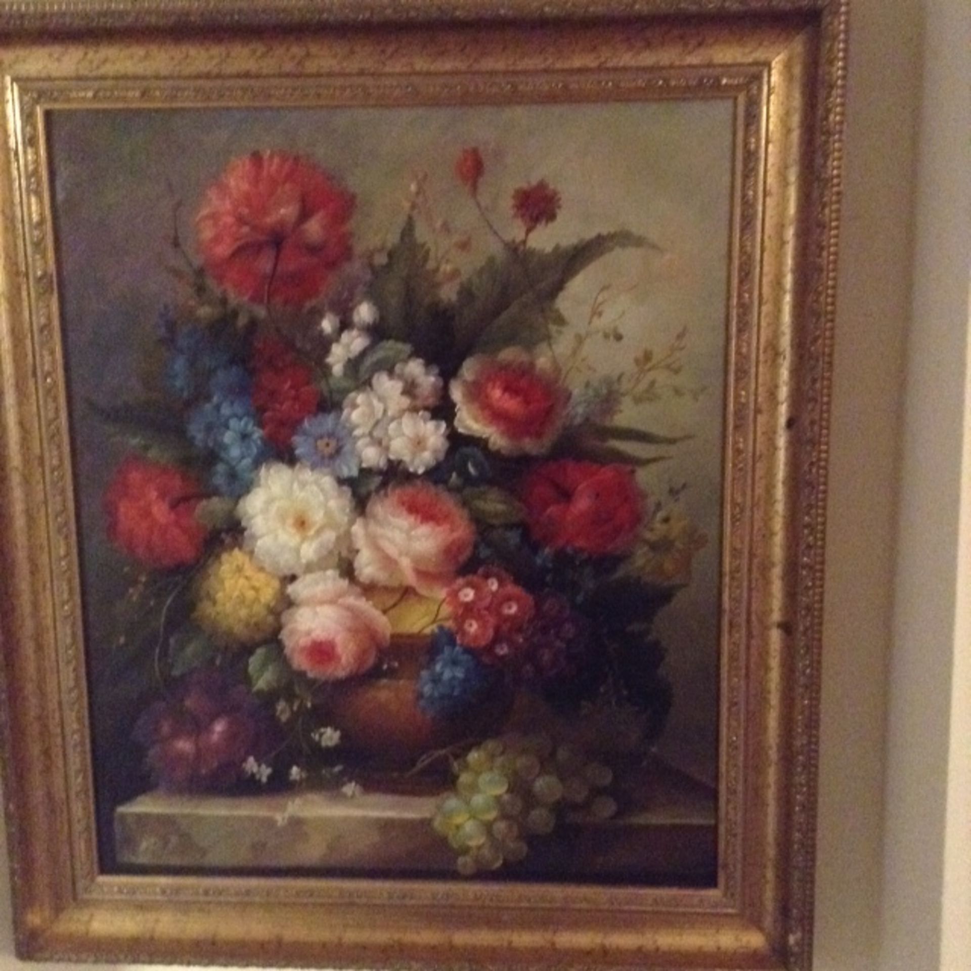 Framed oil signed p gardener ..?