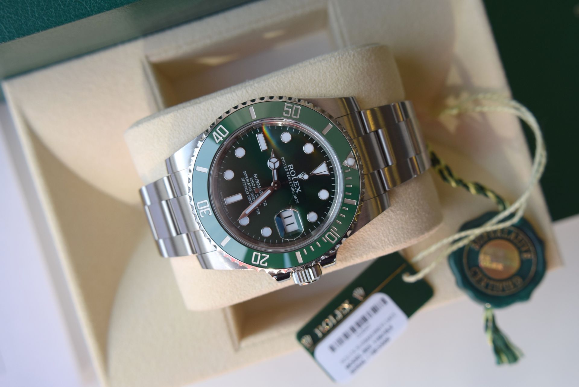 *Waiting List Model* Rolex Submariner (116610LV) - HULK - Image 4 of 12