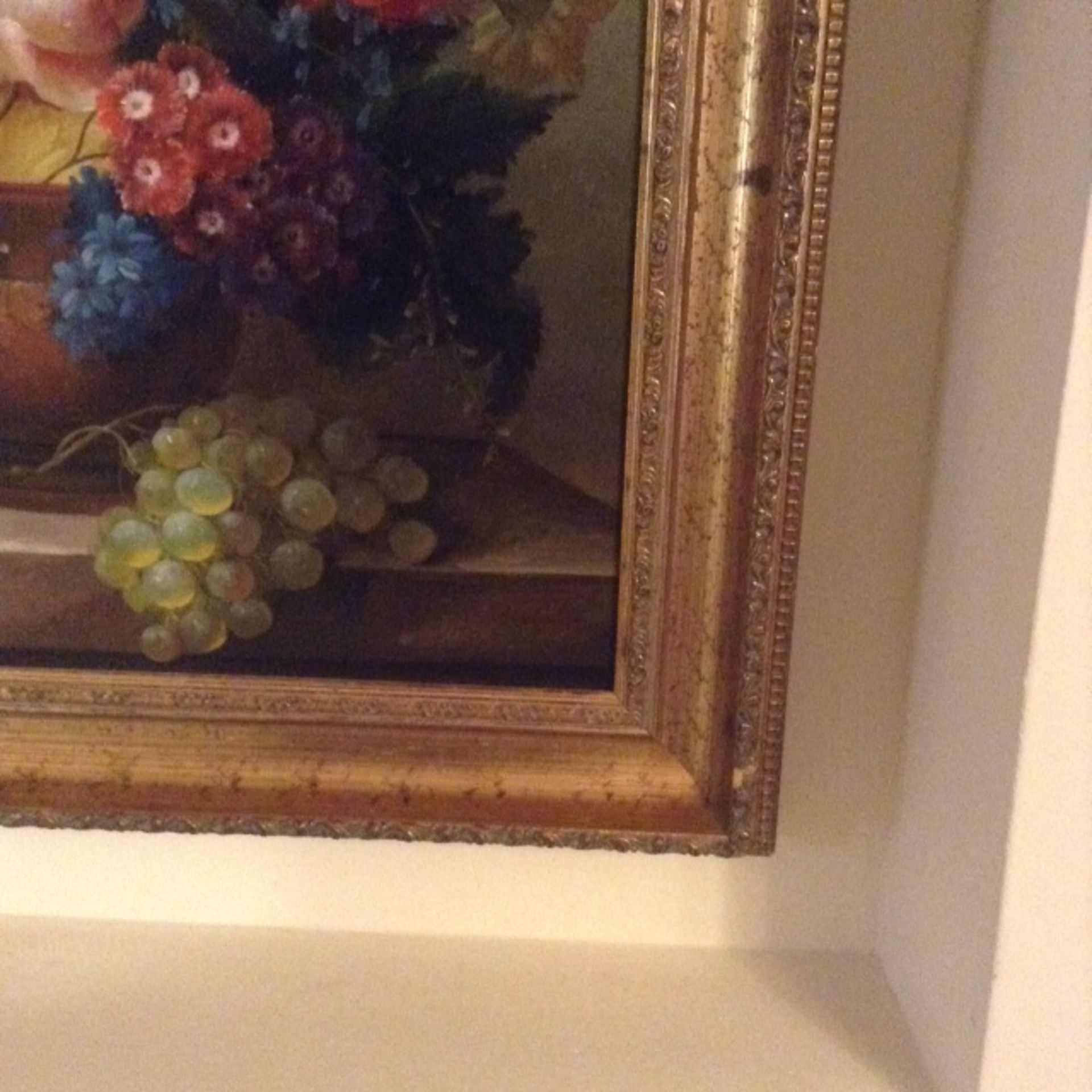 Framed oil signed p gardener ..? - Image 2 of 3