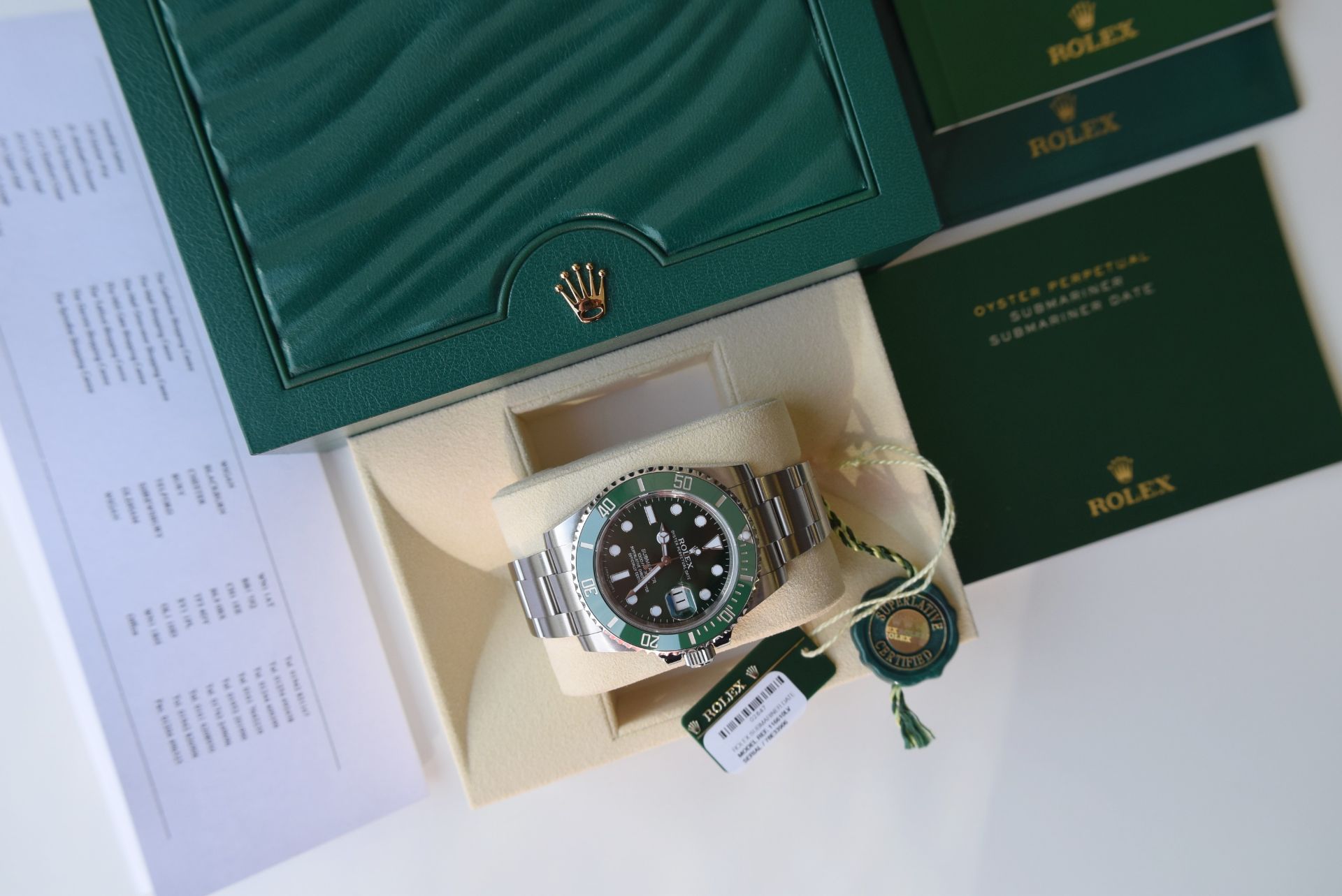 *Waiting List Model* Rolex Submariner (116610LV) - HULK - Image 2 of 12