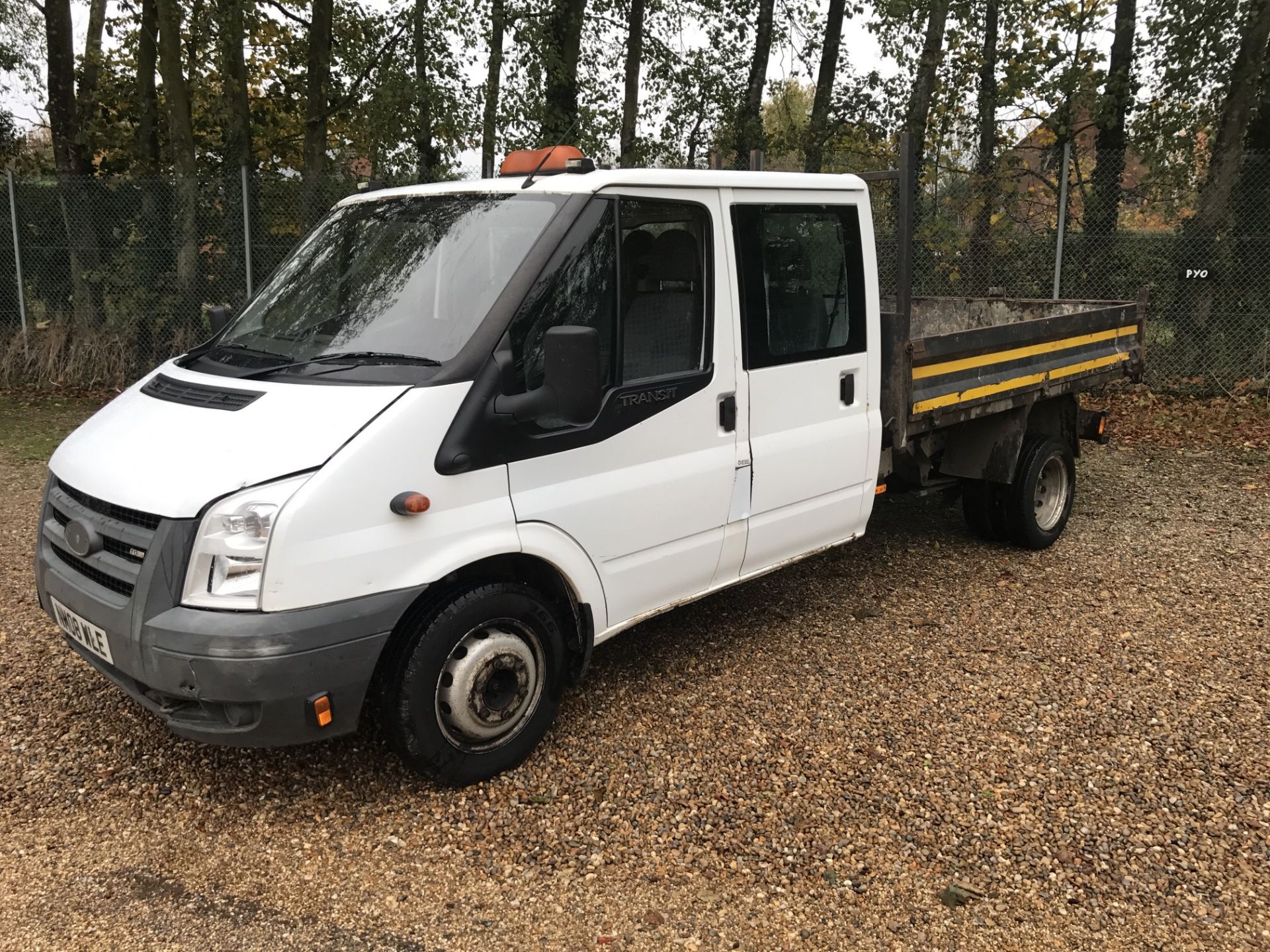 FORD TRANSIT DOUBLE CAB TIPPER 2008 08 REG - 123k - Image 3 of 17