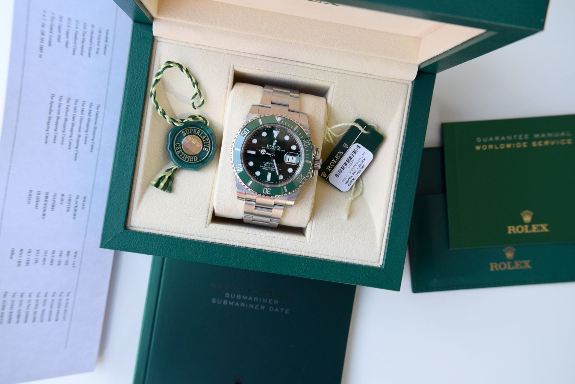 *Waiting List Model* Rolex Submariner (116610LV) - HULK - Image 12 of 12