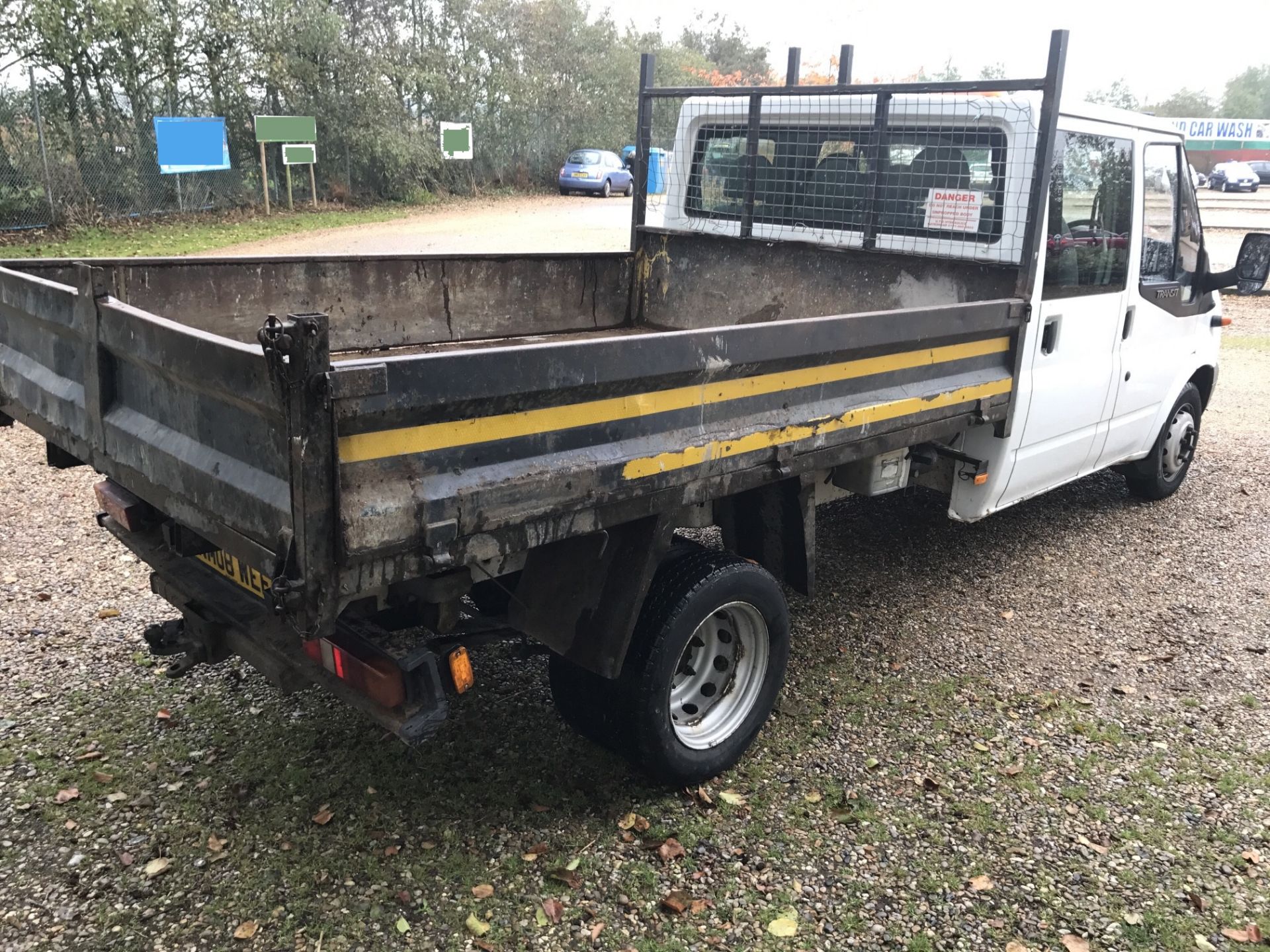 FORD TRANSIT DOUBLE CAB TIPPER 2008 08 REG - 123k - Image 14 of 17